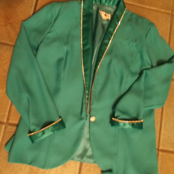 EUC, special occasion long dress & jacket size 18 - Picture 2 of 3